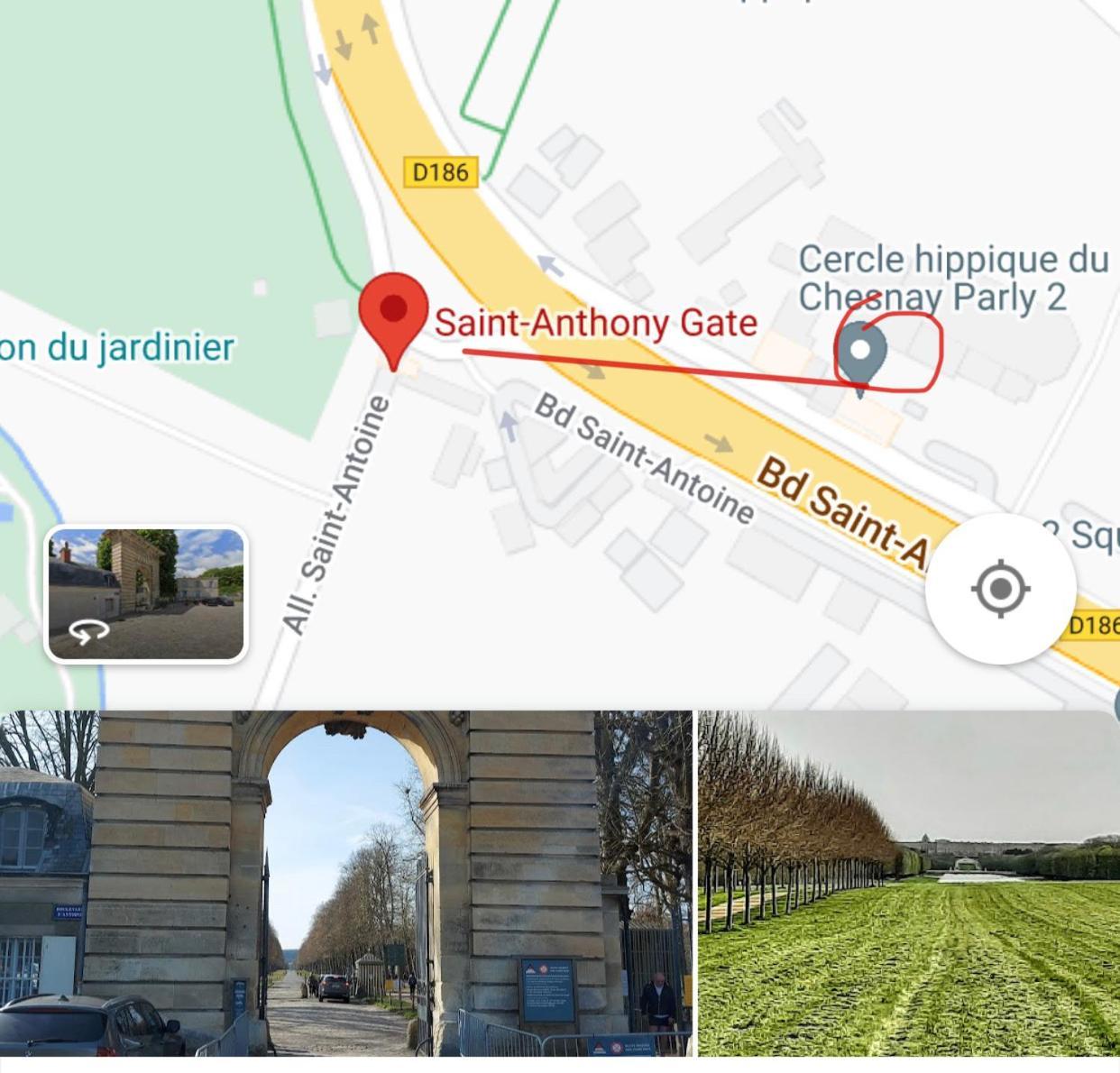 לה שסניי Grand Studio Proche Versailles Chateau מראה חיצוני תמונה
